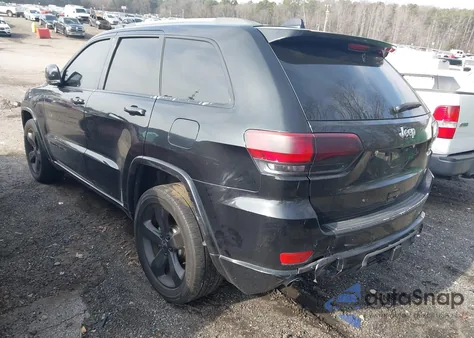 2014 Jeep Grand Cherokee Overland z USA, uszkodzony, nr VIN 1C4RJECT8EC338260